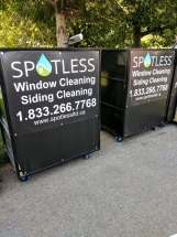 Business Branding for Spotless Ltd. -- Branding/marketing for work equipment. //www.spotlessltd.ca