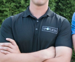Business Branding for Spotless Ltd. -- Work wear, shirts. //www.spotlessltd.ca